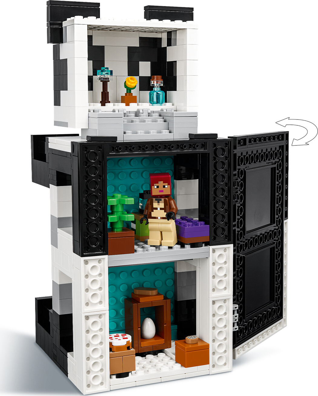 LEGO® Minecraft Panda-reservatet - Lekolar Danmark