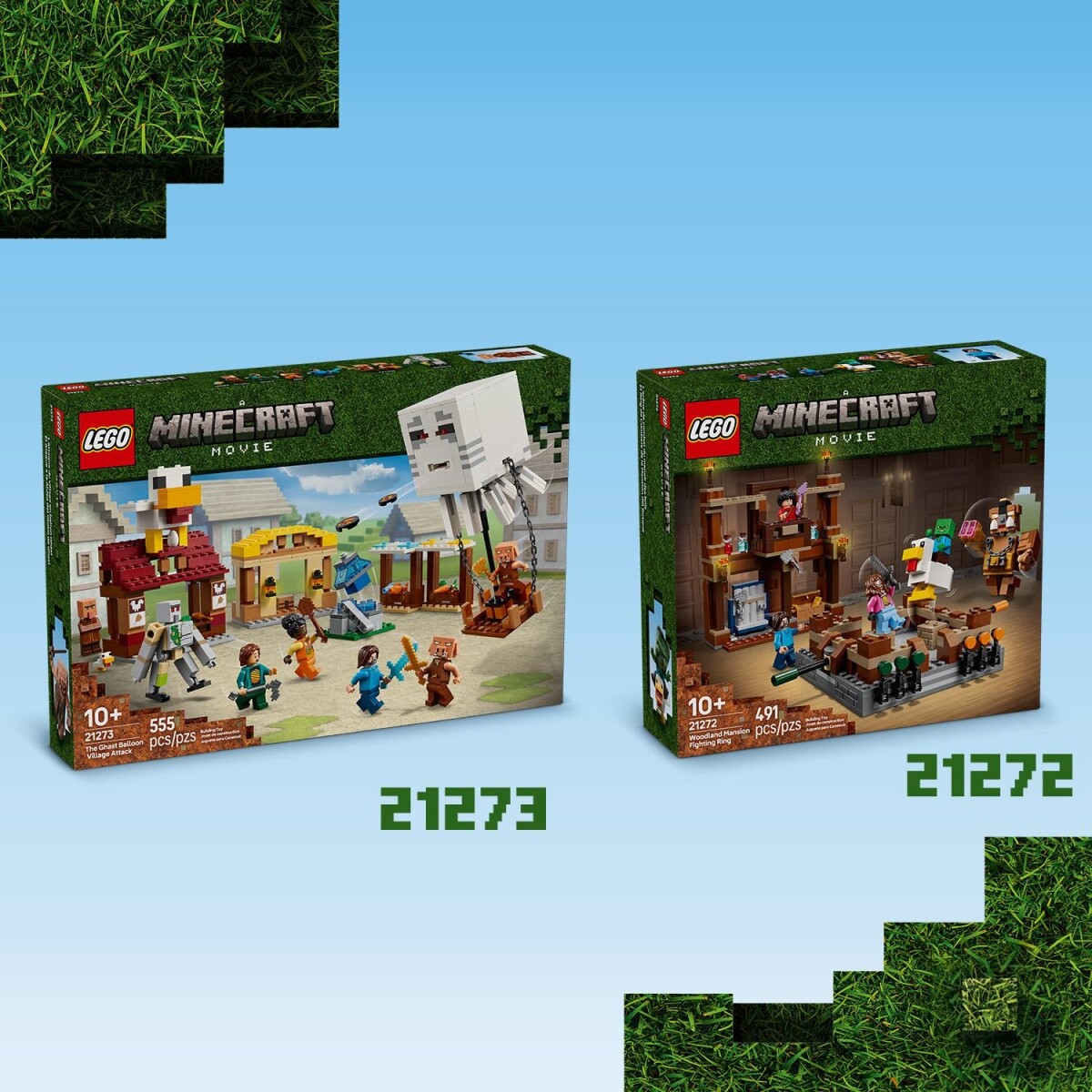 Lego Minecraft Movie - Skovpalæets Kampring - 21272