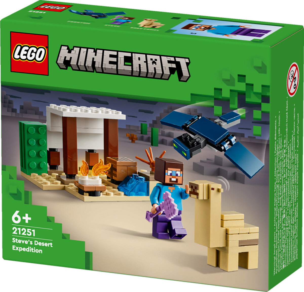 Lego Minecraft - Steves Ørkenekspedition - 21251