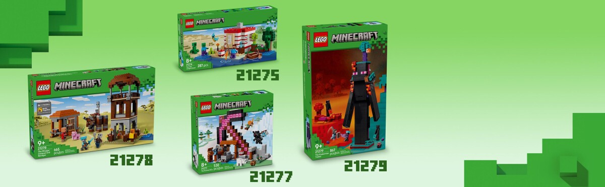 Lego Minecraft - Warden-Mødet - 21274