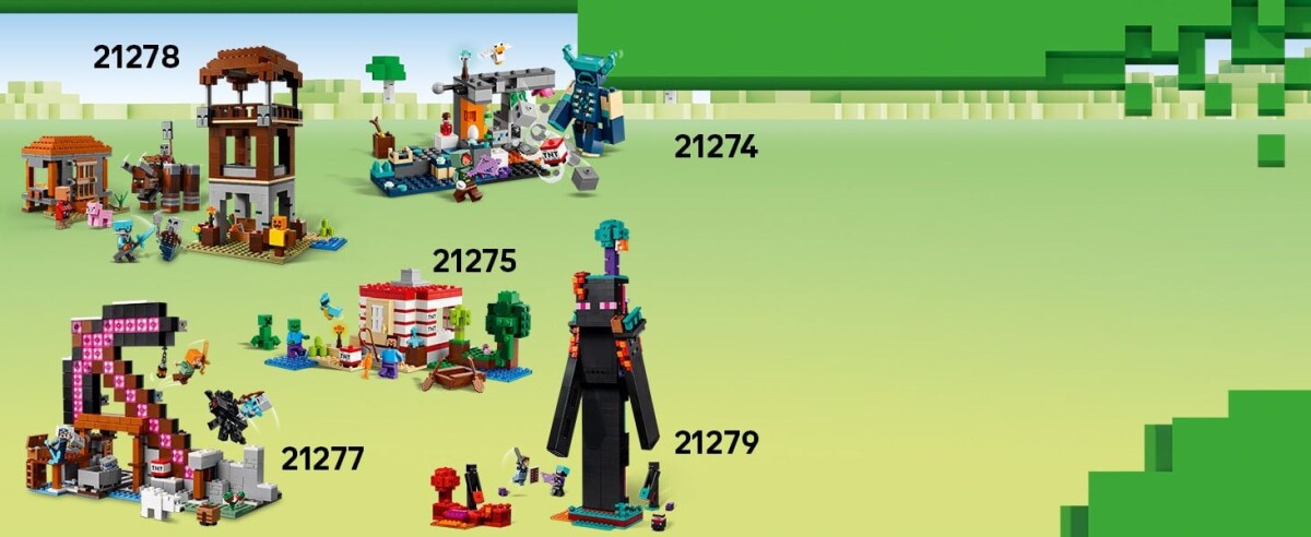 Lego Minecraft - Warden-Mødet - 21274