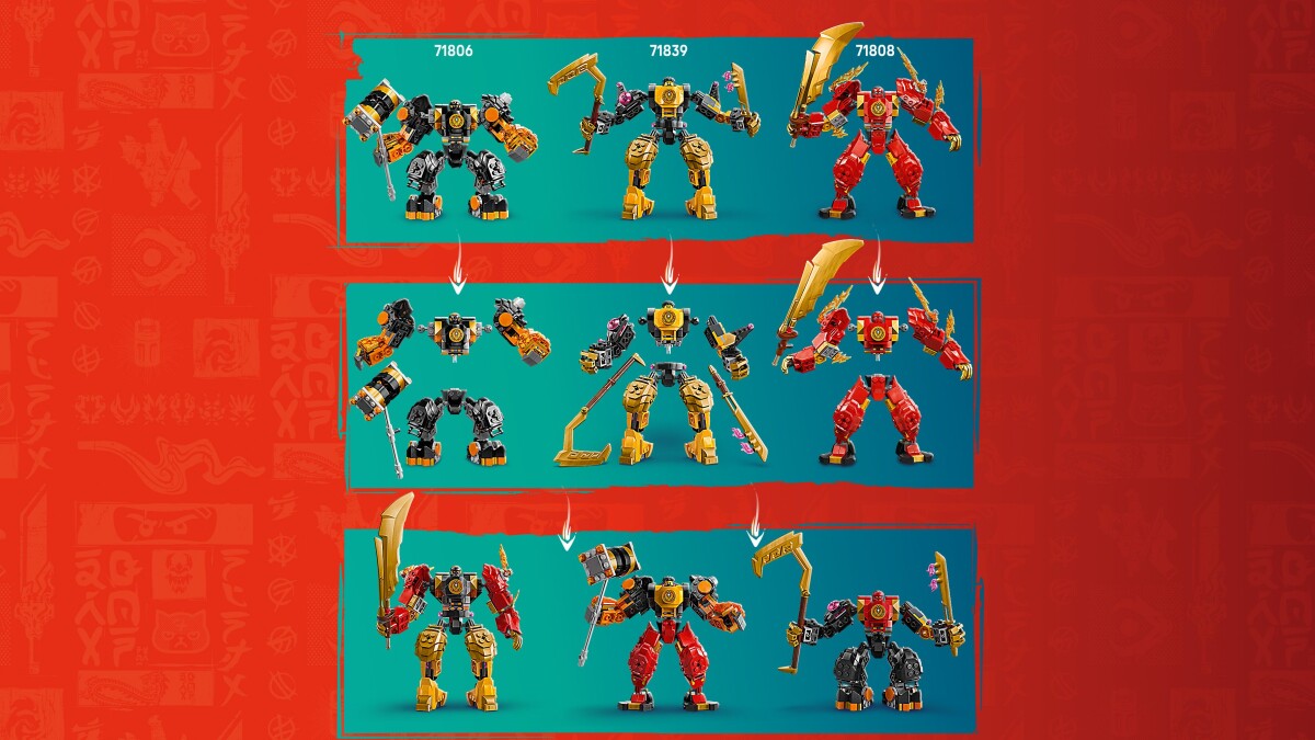 Lego Ninjago - Arins Spinjitzu-Kamprobot - 71839