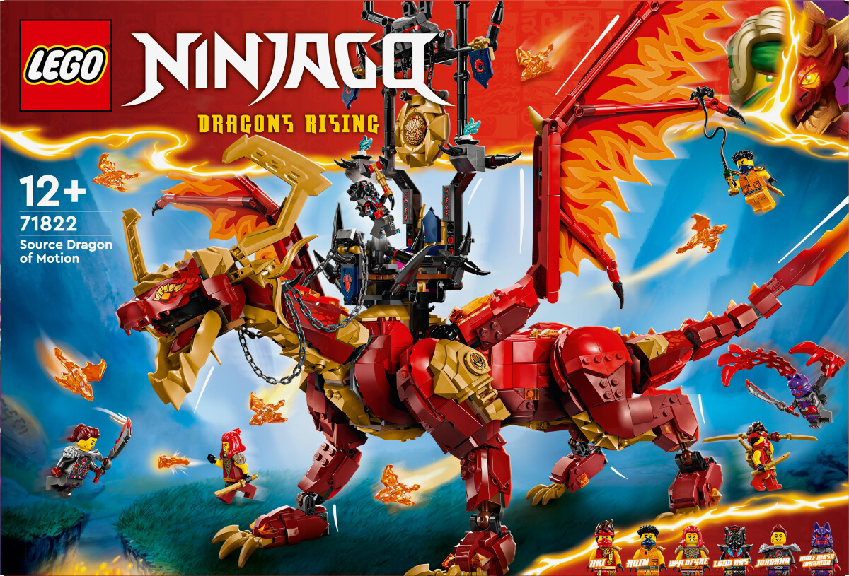 Lego Ninjago - Bevægelses Kildedragen - 71822