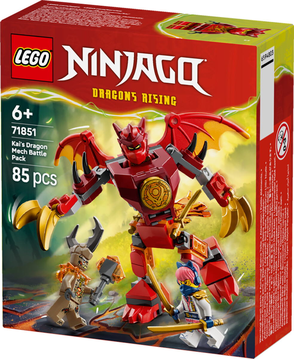 Lego 71851 - Kai S Dragon Mech Battle Pack - Ninjago Dragons Rising
