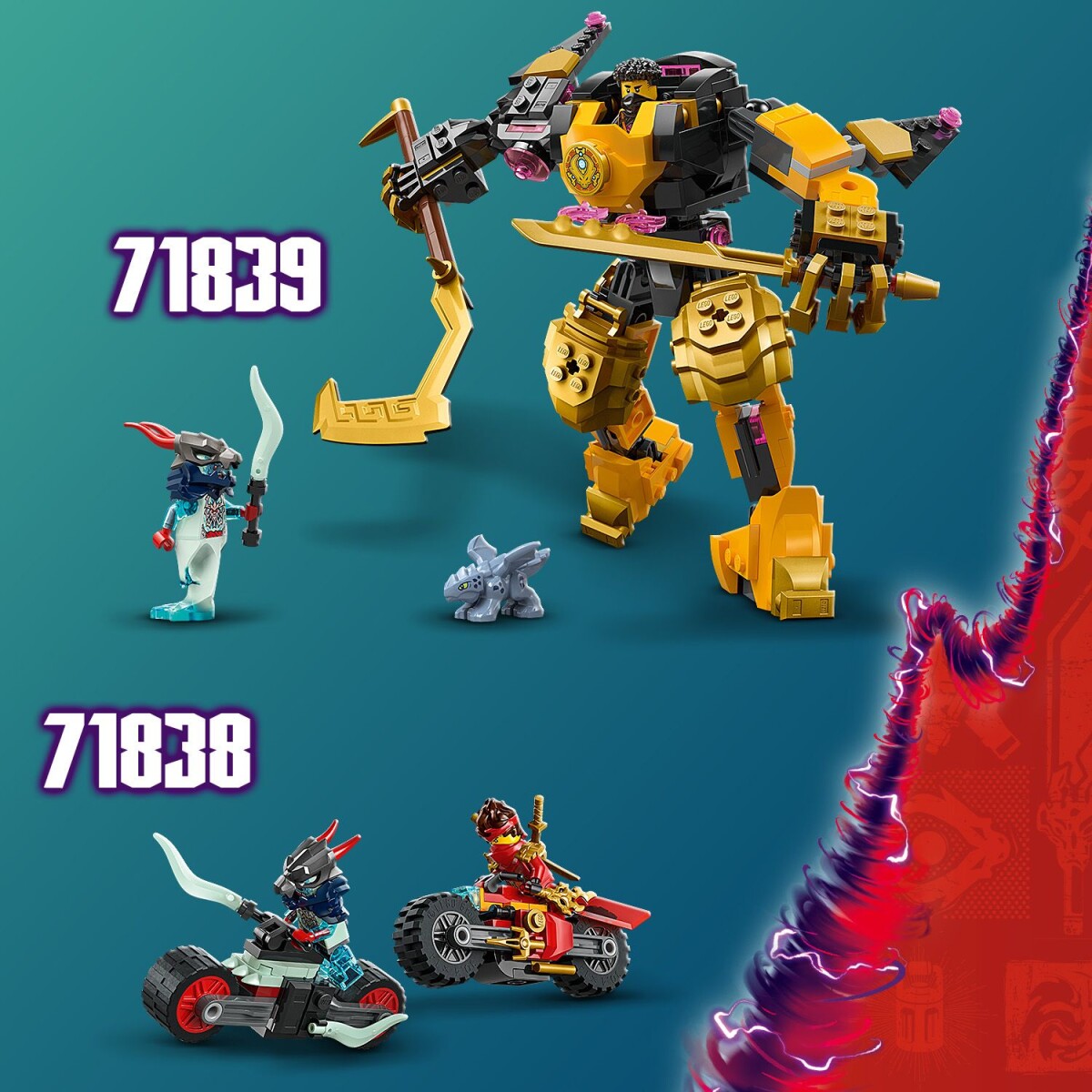 Lego Ninjago - Mesterdragen Rontu - 71842