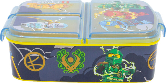 Lego - Ninjago Madkasse Med Tre Rum