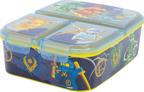 Lego - Ninjago Madkasse Med Tre Rum