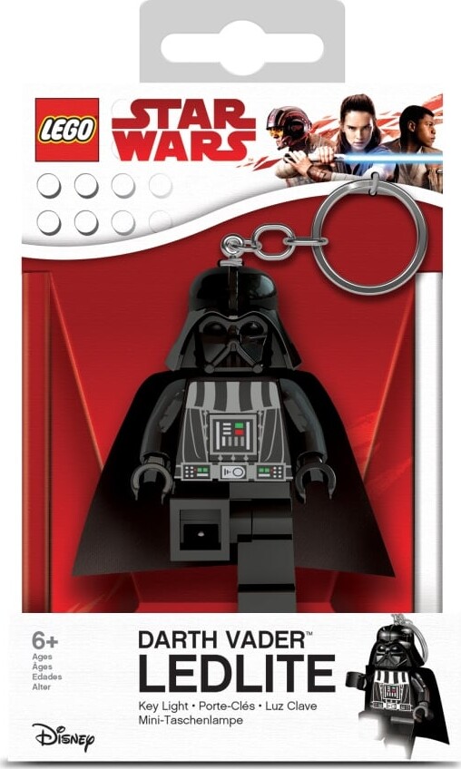 Lego Star Wars - Ledlite Nøglering - Darth Vader