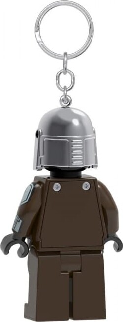Lego Star Wars - Nøglering Med Lys - The Mandalorian - 9 Cm