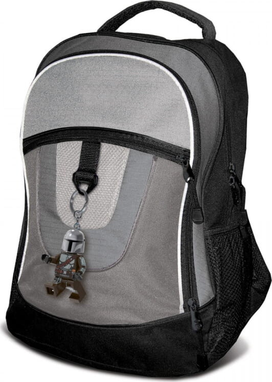 Lego Star Wars - Nøglering Med Lys - The Mandalorian - 9 Cm