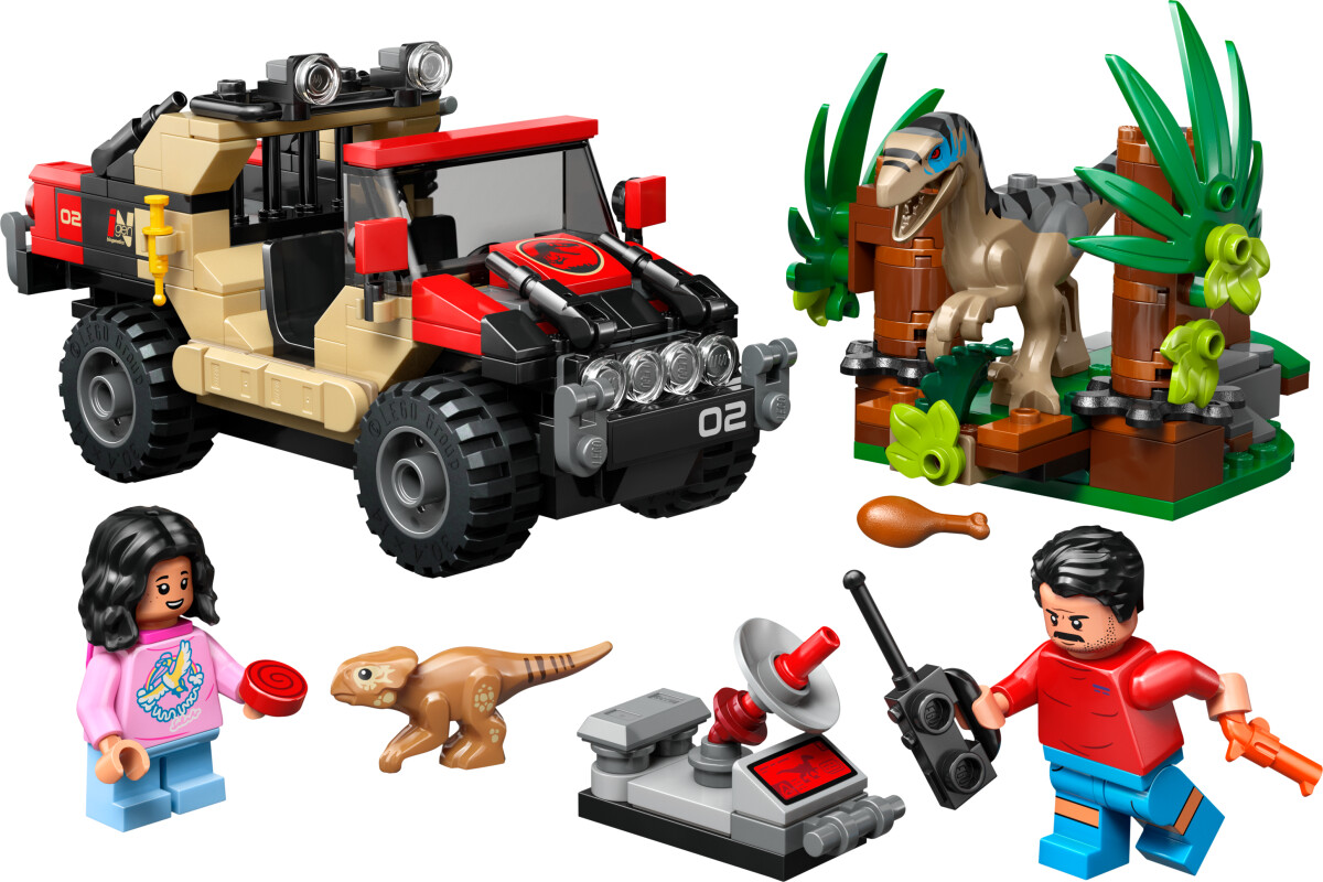 Lego Jurassic World - Raptor Off-Road Escape - 76972