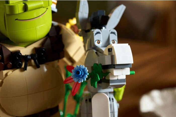 Lego - Shrek Æsel Og Den Bestøvlede Kat 72423