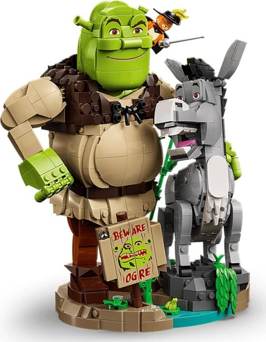 Lego - Shrek Æsel Og Den Bestøvlede Kat 72423
