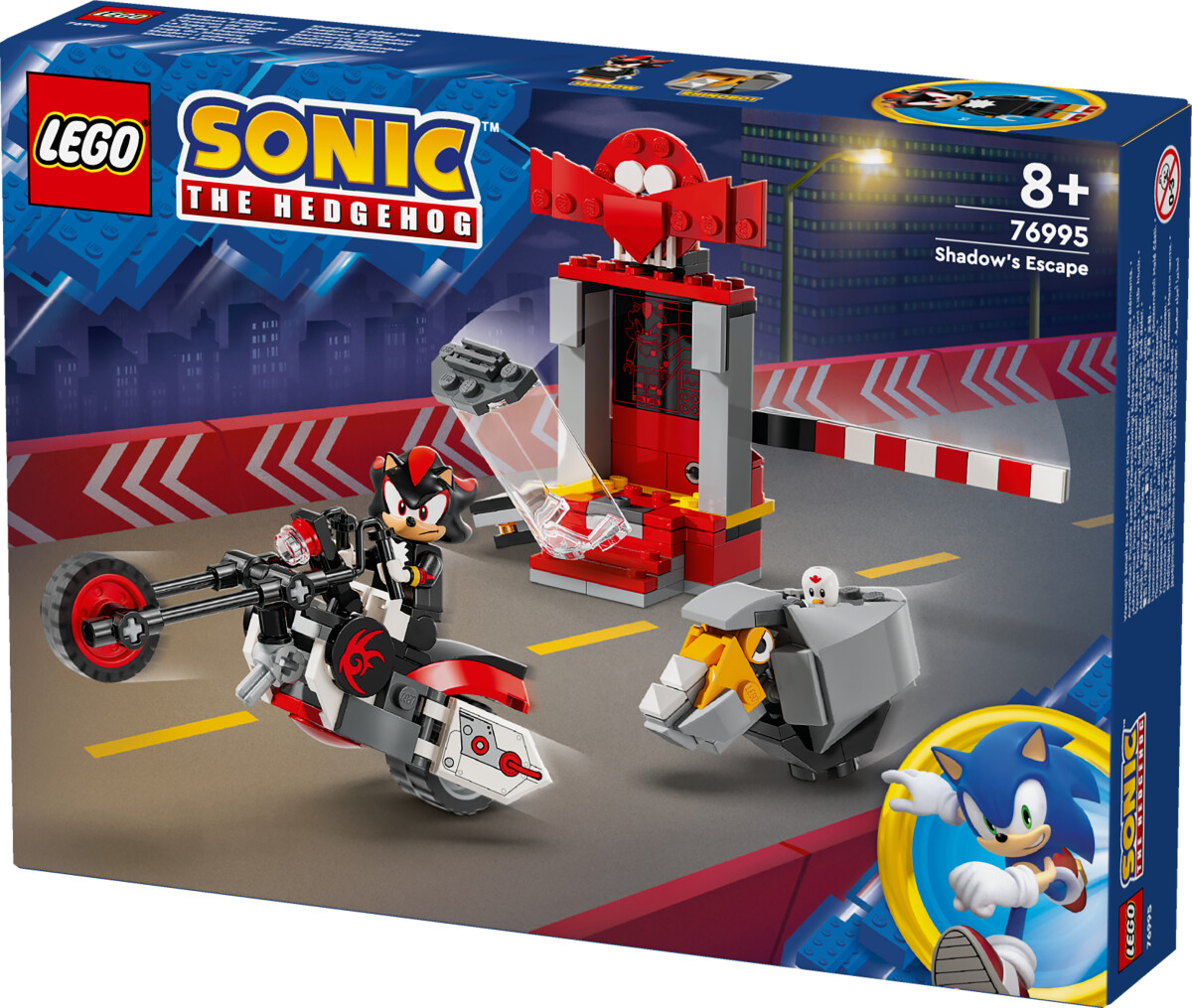 Lego Sonic Shadow The Hedgehogs Flugt 76995 Se Tilbud Og Køb På