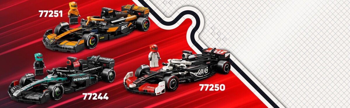 Lego Speed Champions - Bwt Alpine F1 Team A524 Racerbil 77248