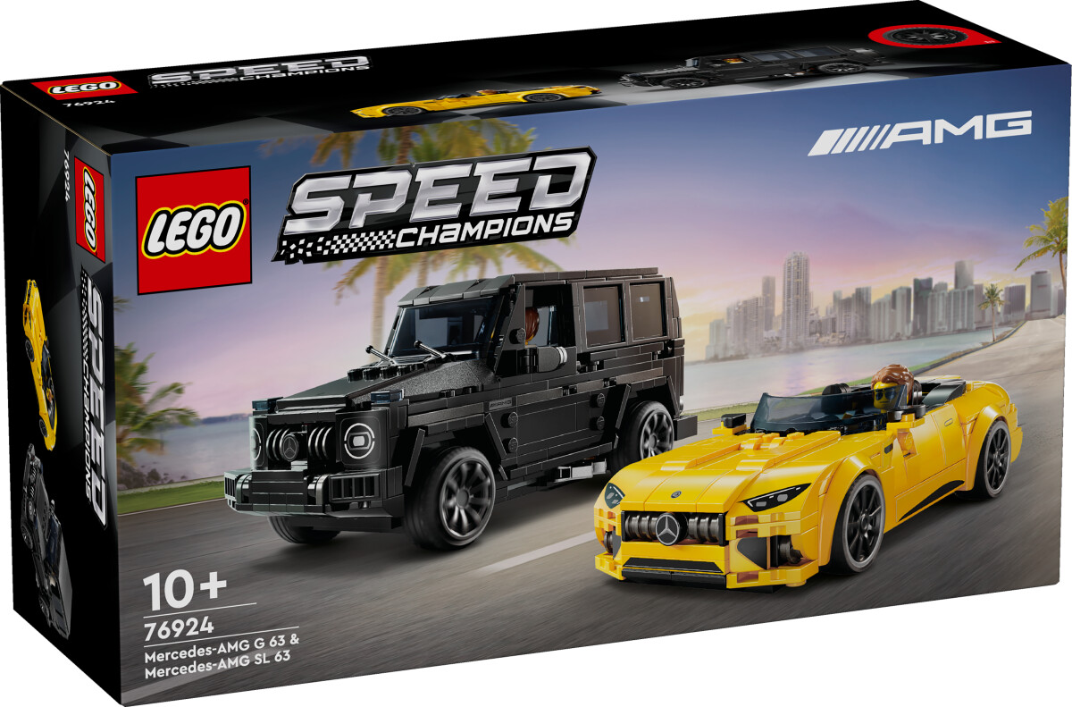 Lego Speed Champions - Mercedes Amg G 63 Og Mercedes Amg Sl 63 - 76924