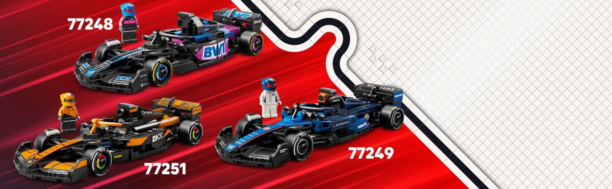 Lego Speed Champions - Moneygram Haas F1 Team Vf-24 Racerbil - 77250