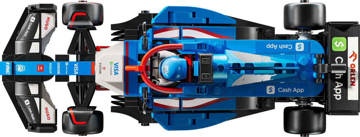 Lego Speed Champions - Visa Cash App Rb Vcarb 01 F1 Racerbil - 77246