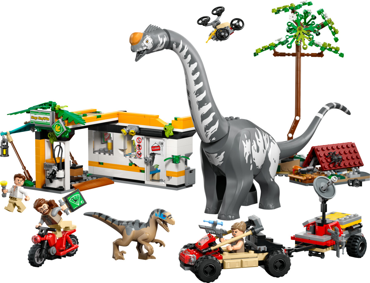 Lego Jurassic World - Raptor Og Titanosaurus - 76973