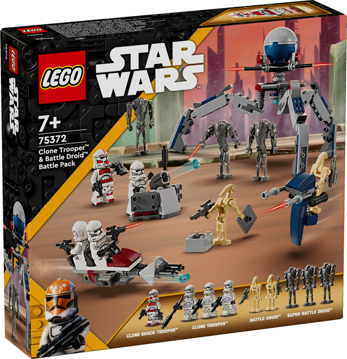 Lego Star Wars - Battle Pack Klonsoldater Og Kampdroider - 75372