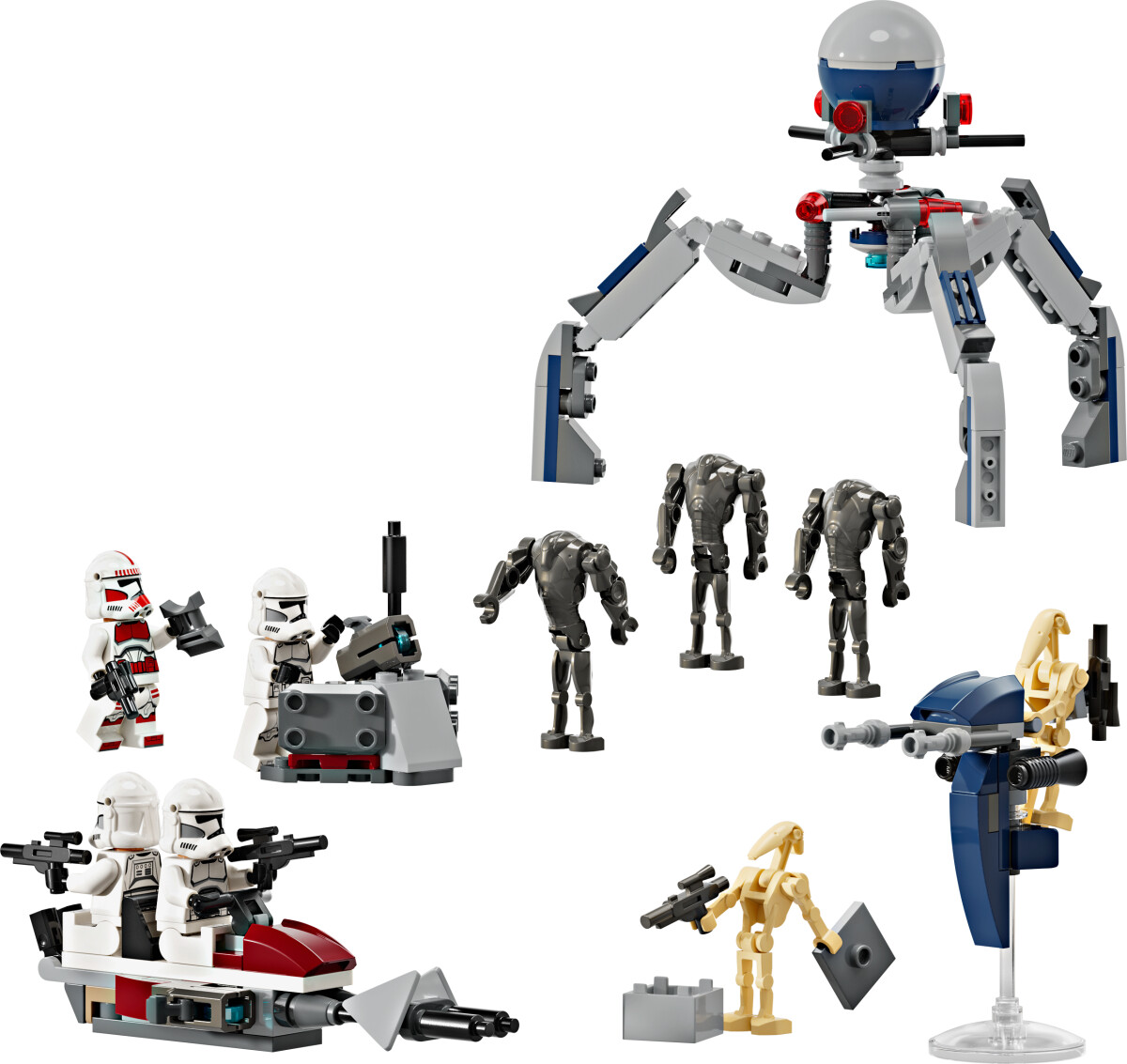 Lego Star Wars - Battle Pack Klonsoldater Og Kampdroider - 75372