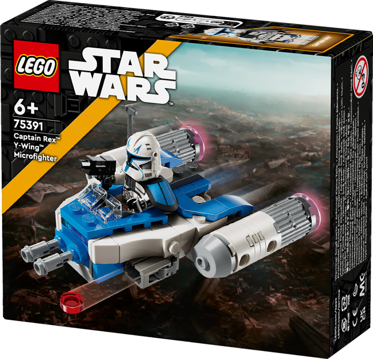 Lego Star Wars - Microfighter Af Kaptajn Rex Y-Wing - 75391