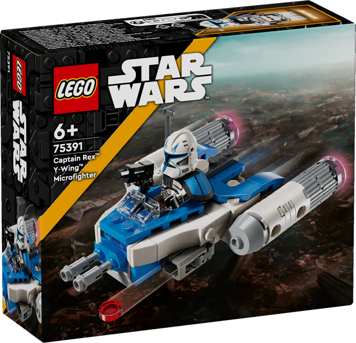 Lego Star Wars - Microfighter Af Kaptajn Rex Y-Wing - 75391