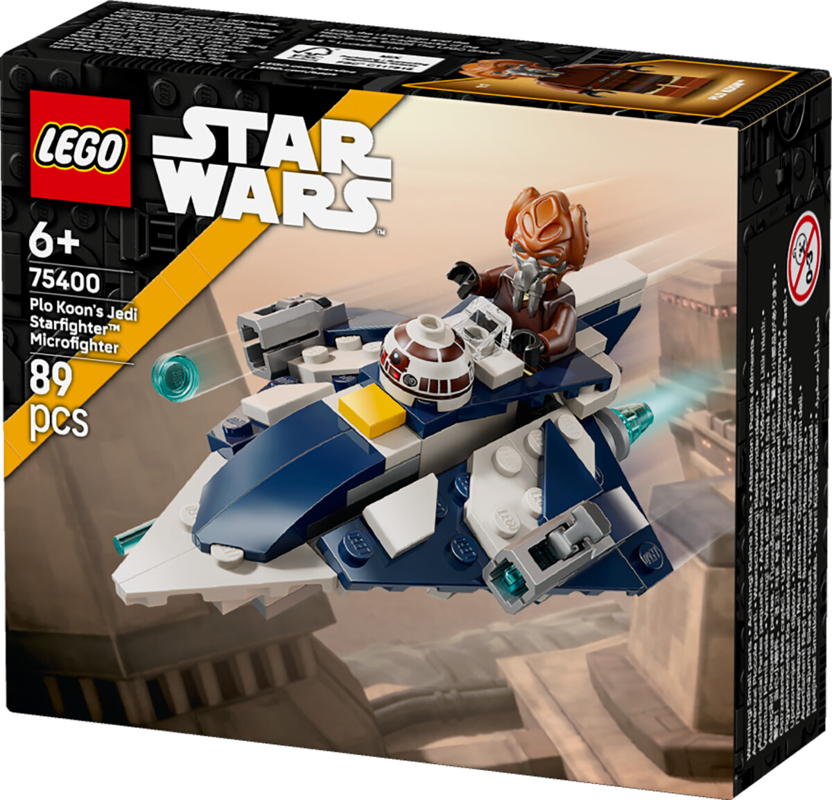 Lego Star Wars - Microfighter Af Plo Koons Jedi Stjernejager - 75400