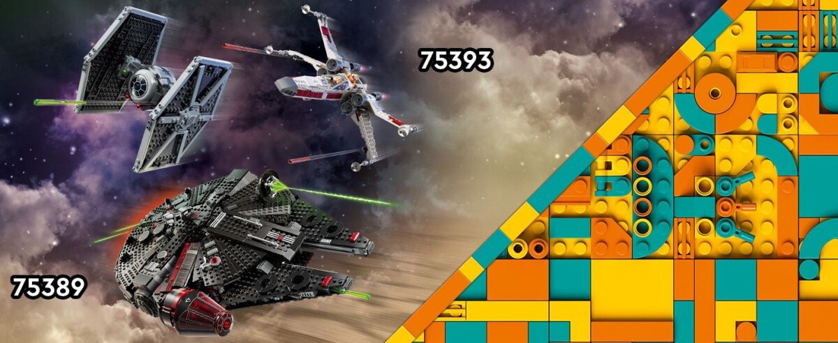 Lego Star Wars - Sortefalken - 75389