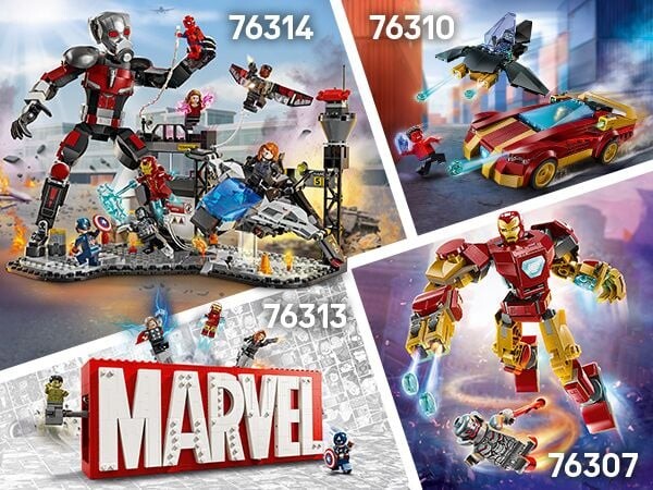 Lego Marvel - Captain America - Civil War Actionkamp - 76314