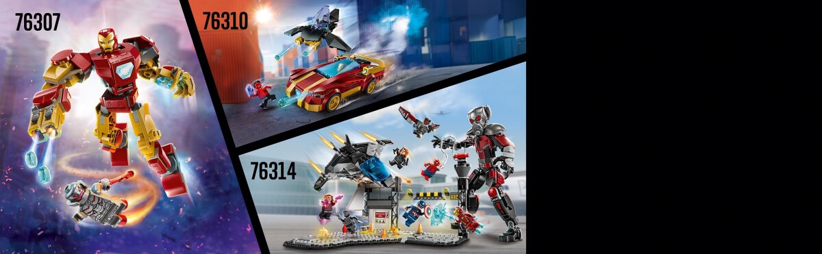 Lego Marvel - Captain America - Civil War Actionkamp - 76314