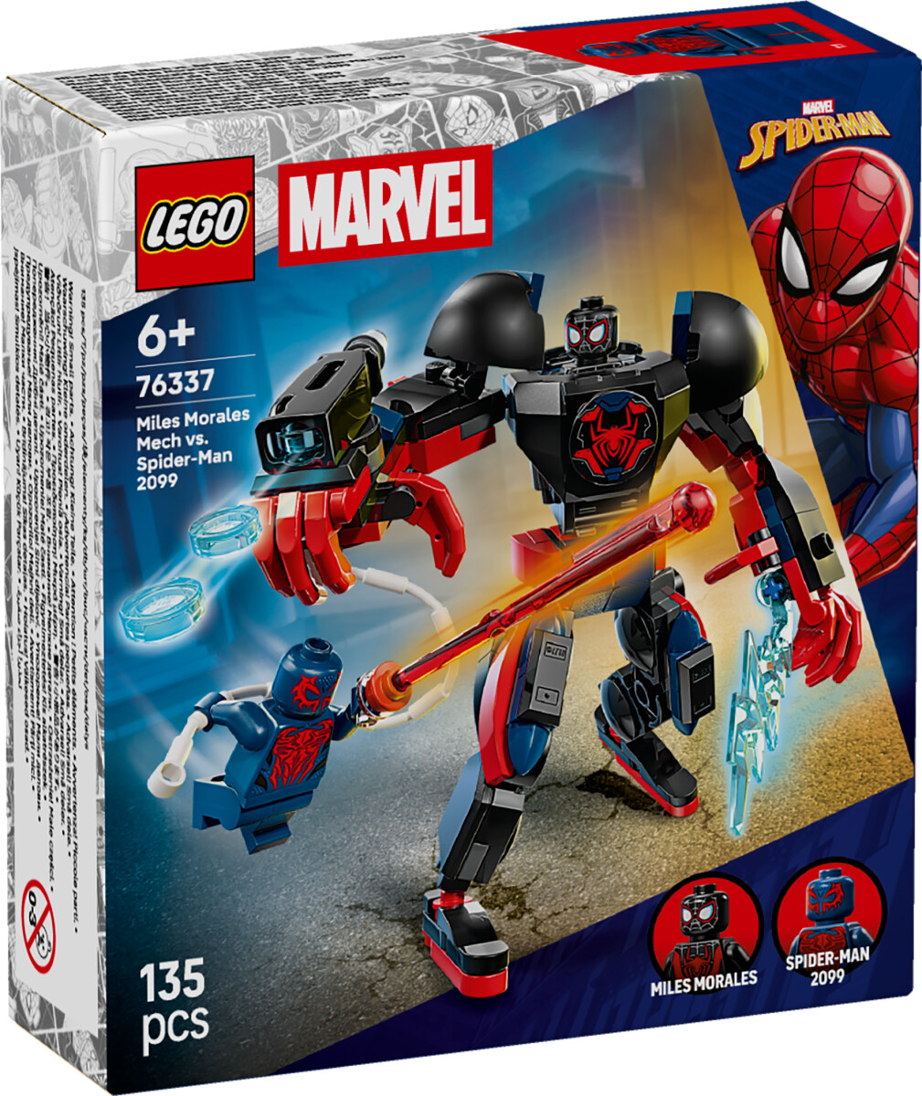 Lego 76337 - Miles Morales Mech Mod Spider-Man 2099 - Super Heroes