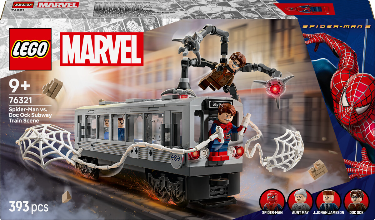 Lego Marvel - Spider-Man Mod Doc Ock - Metrotog-Scene - 76321