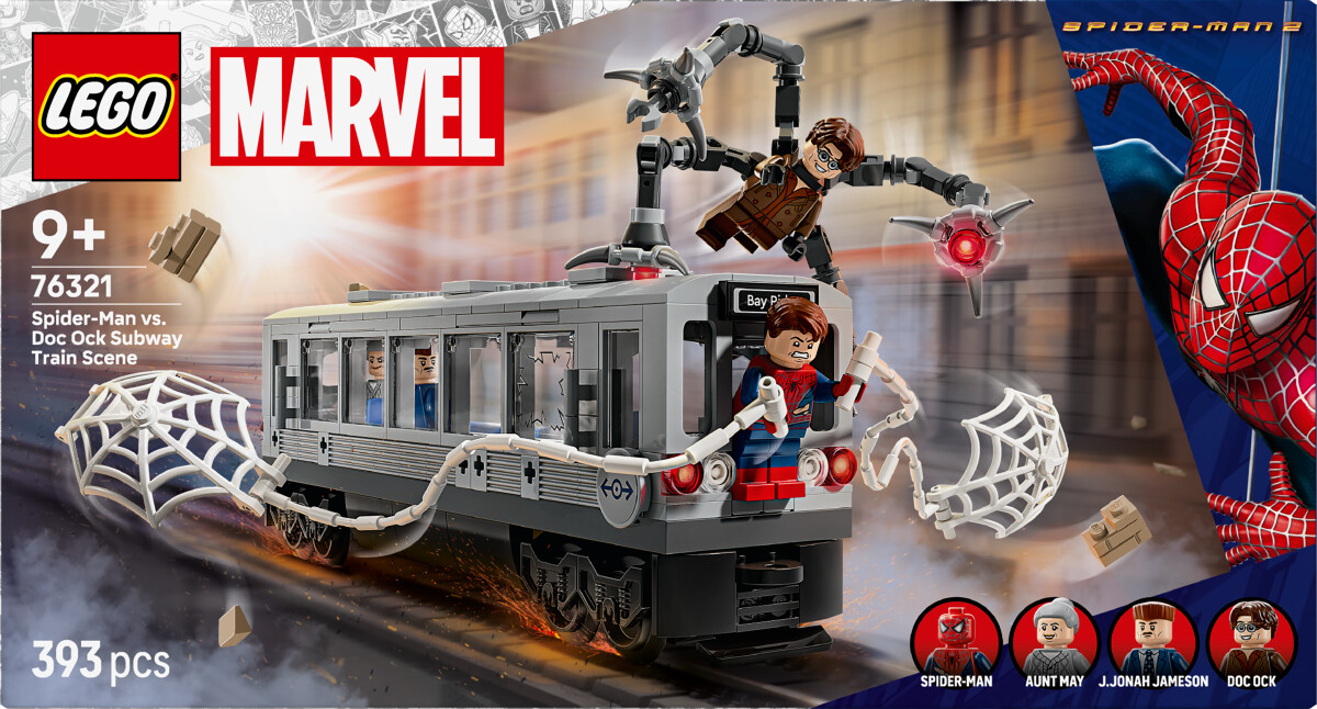Lego Marvel - Spider-Man Mod Doc Ock - Metrotog-Scene - 76321