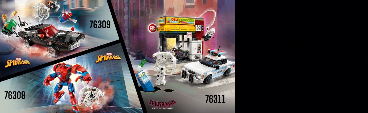 Lego Marvel Spiderman - Spider-Man Mod Venom Muskelbil - 76309