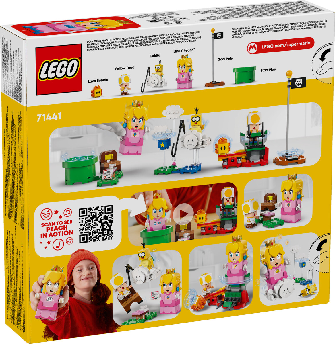 Lego Super Mario - Eventyr Med Interaktiv Lego Peach - 71441
