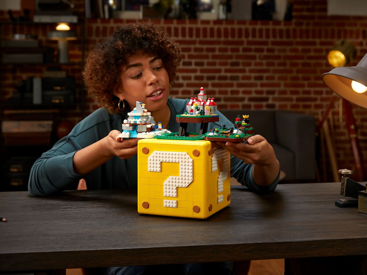 Lego Super Mario - Spørgsmålstegn Blok - 71395