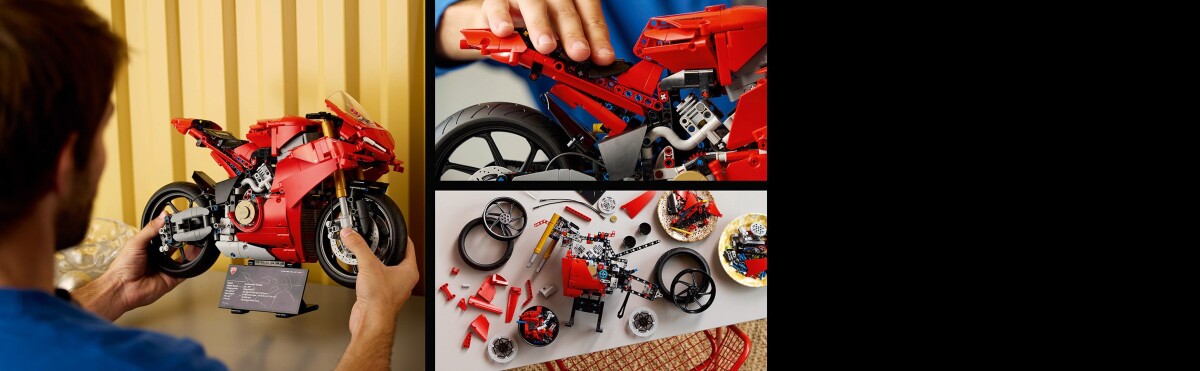 Lego Technic - Ducati Panigale V4 S-Motorcykel - 42202