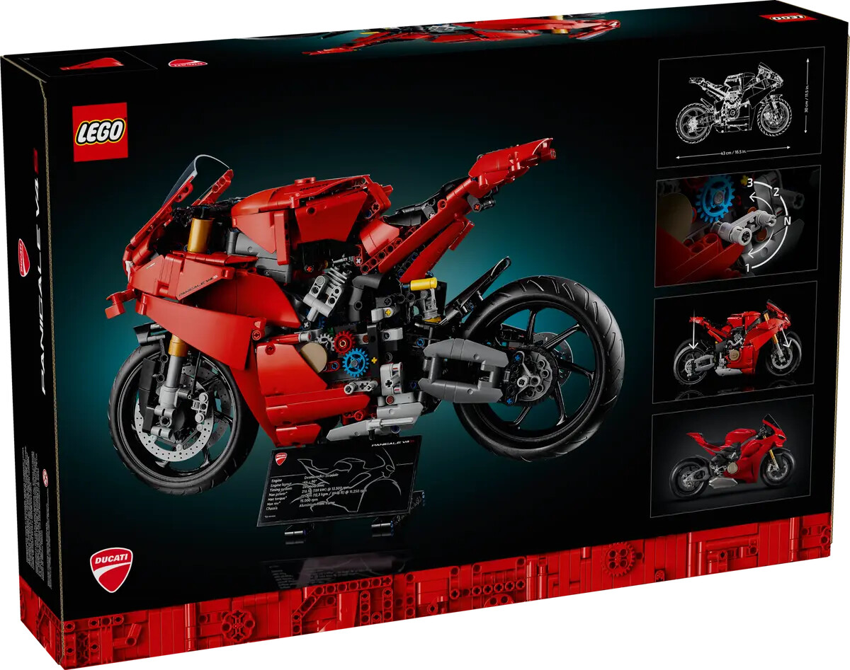 Lego Technic - Ducati Panigale V4 S-Motorcykel - 42202