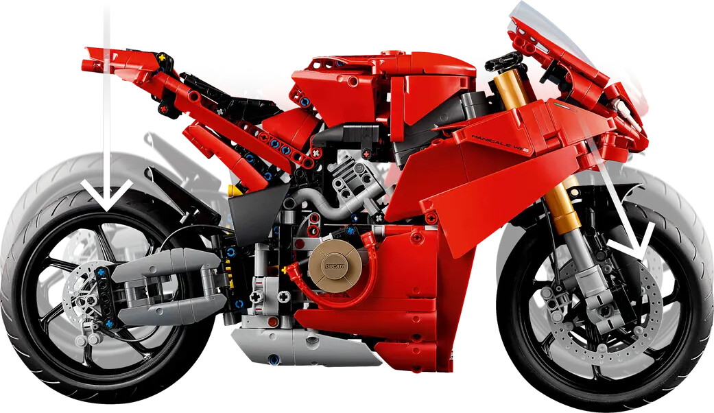 Lego Technic - Ducati Panigale V4 S-Motorcykel - 42202