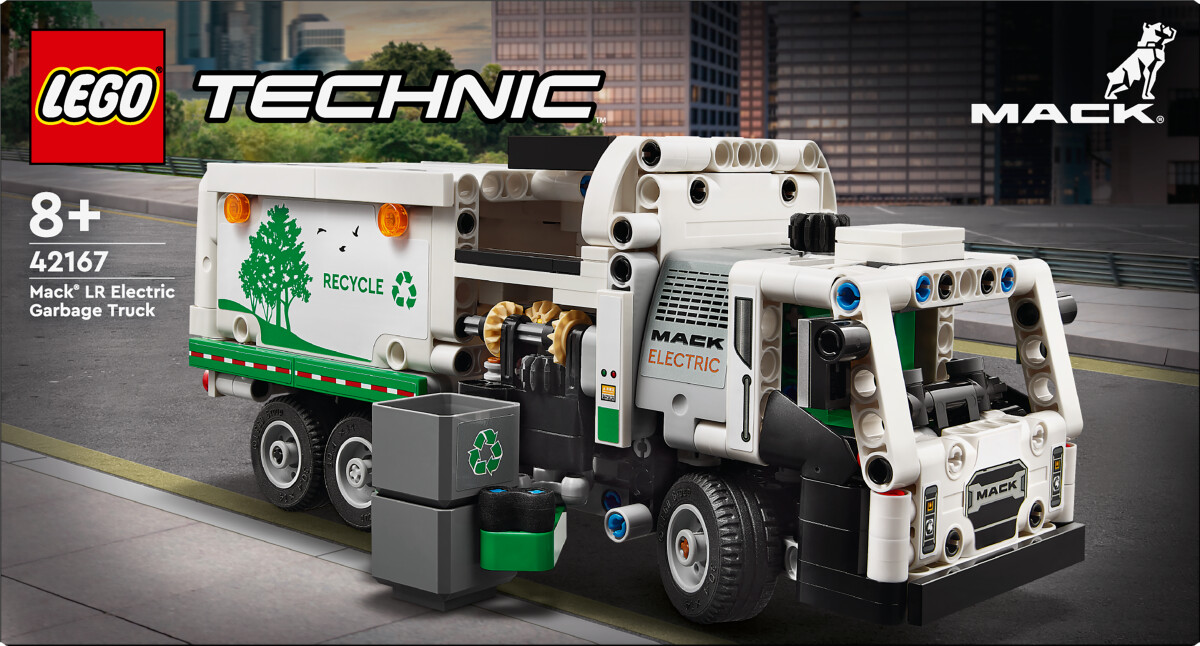 Lego Technic - Mack Lr Electric Skraldevogn - 42167