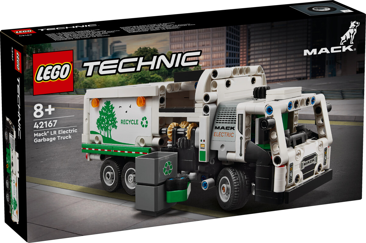 Lego Technic - Mack Lr Electric Skraldevogn - 42167