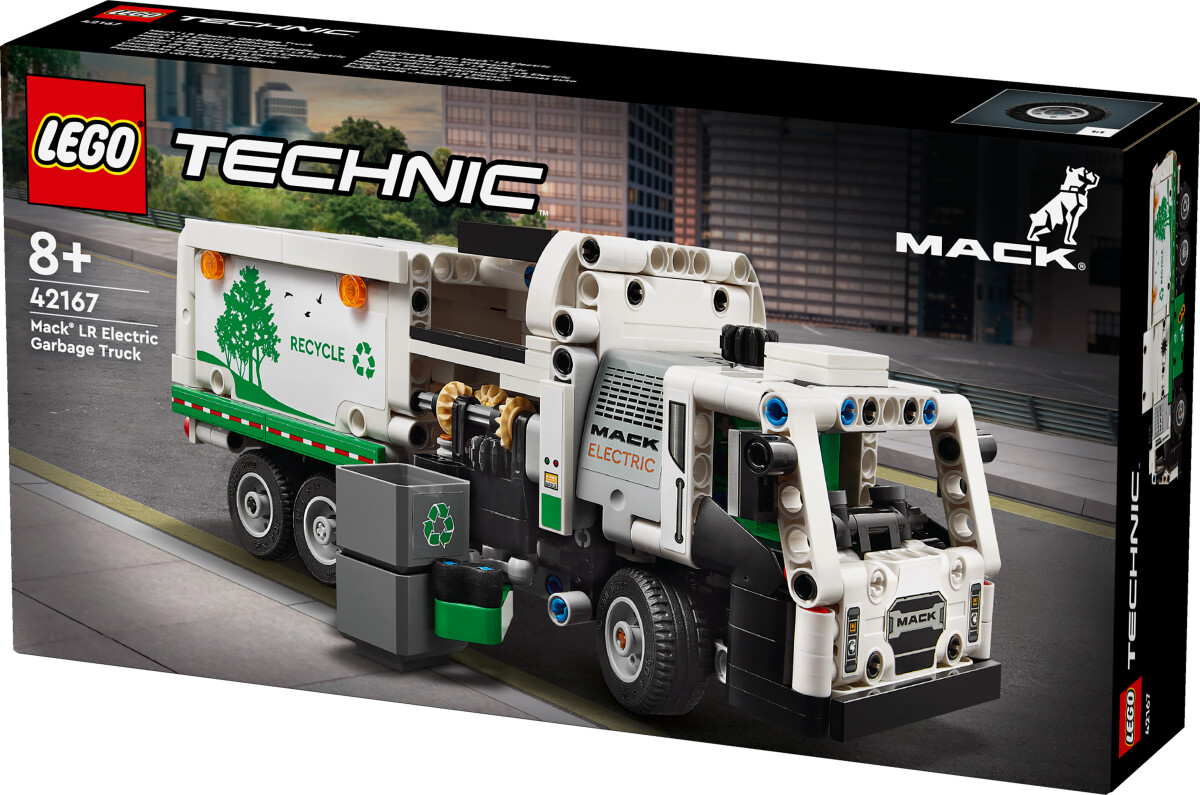 Lego Technic - Mack Lr Electric Skraldevogn - 42167