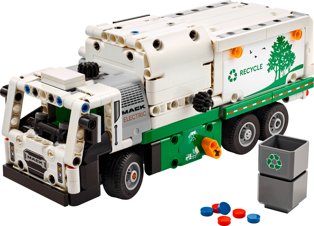 Lego Technic - Mack Lr Electric Skraldevogn - 42167