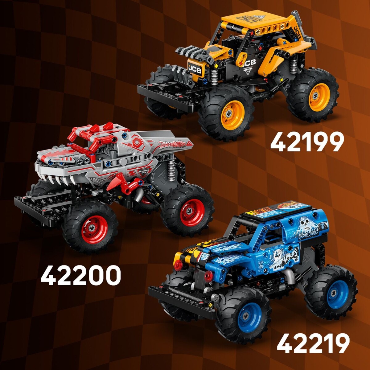 Lego 42220 - Monster Jam Sparkle Smash Pull-Back - Technic