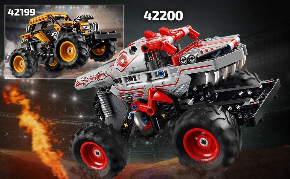 Lego Technic - Monster Jam Thunderroarus Pull-Back - 42200