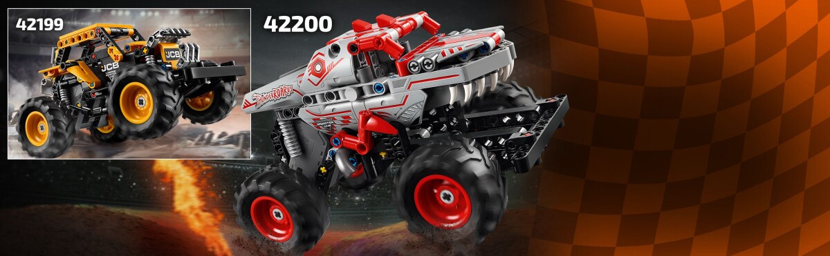 Lego Technic - Monster Jam Thunderroarus Pull-Back - 42200