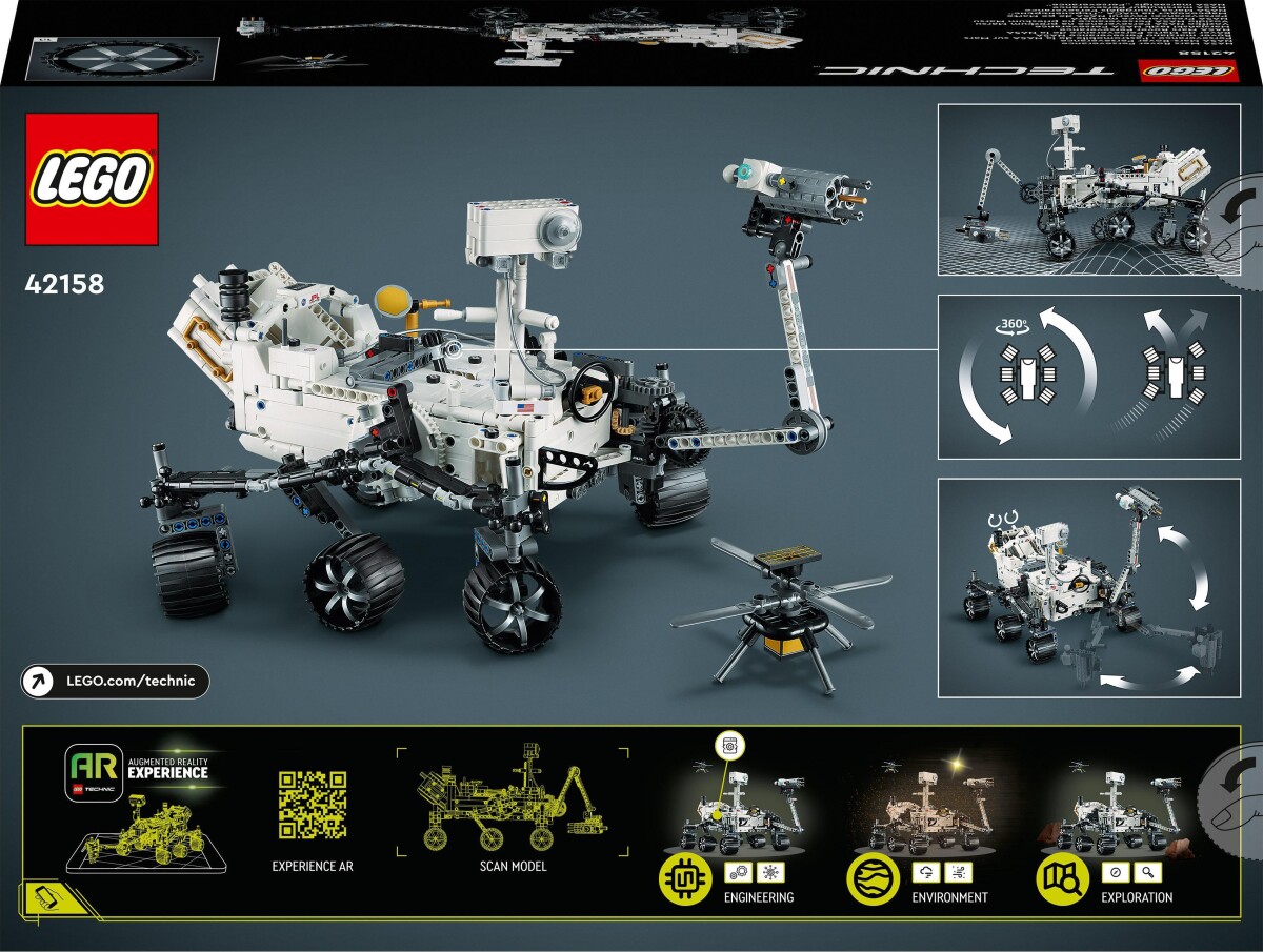 Lego Technic - Nasa Mars Rover Perseverance Mission - 42158