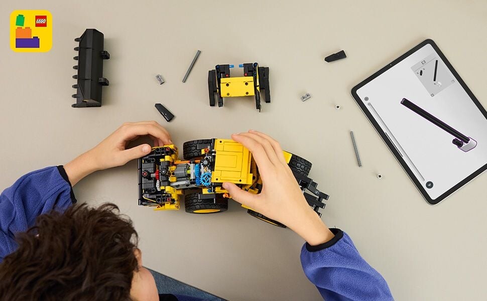 Lego Technic - Volvo L120 - Elektrisk Gummiged - 42209