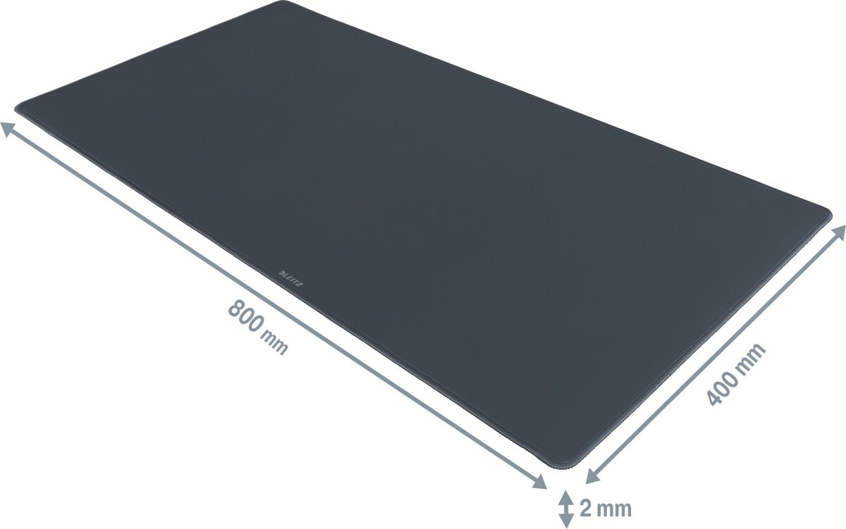 Leitz - Musemåtte - Xxl - 80X40 Cm - Grå